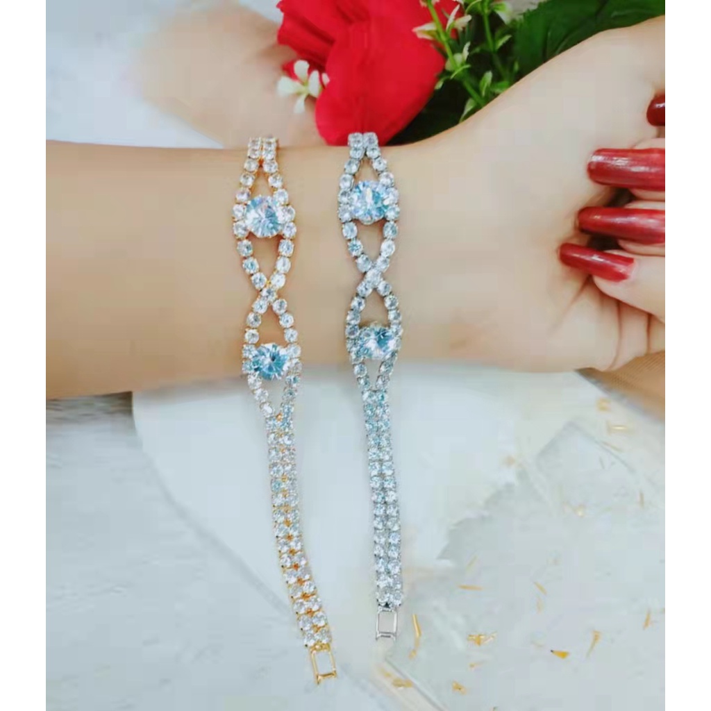 Gelang Xuping Mata Full Perhiasan Fashion L39