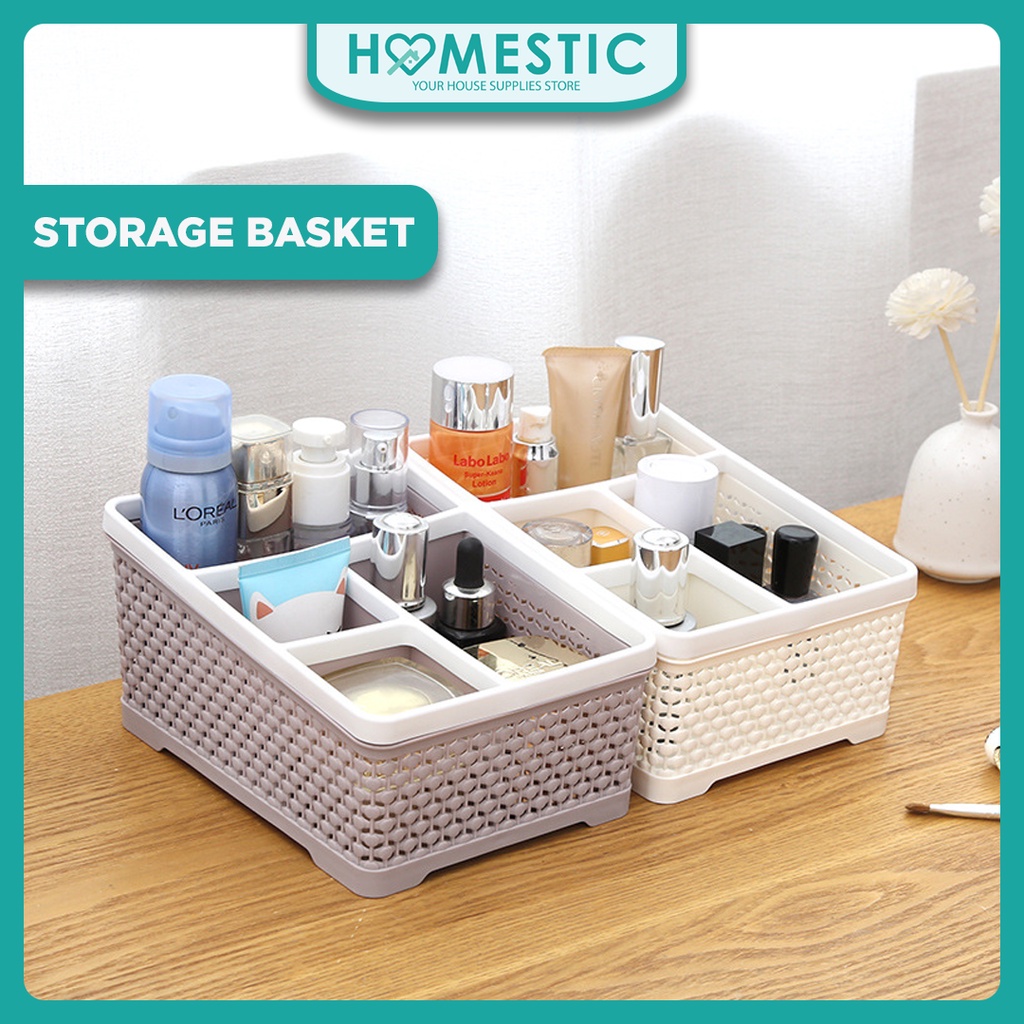 Storage Basket / Keranjang Penyimpanan / Rak Kosmetik / Keranjang serbaguna