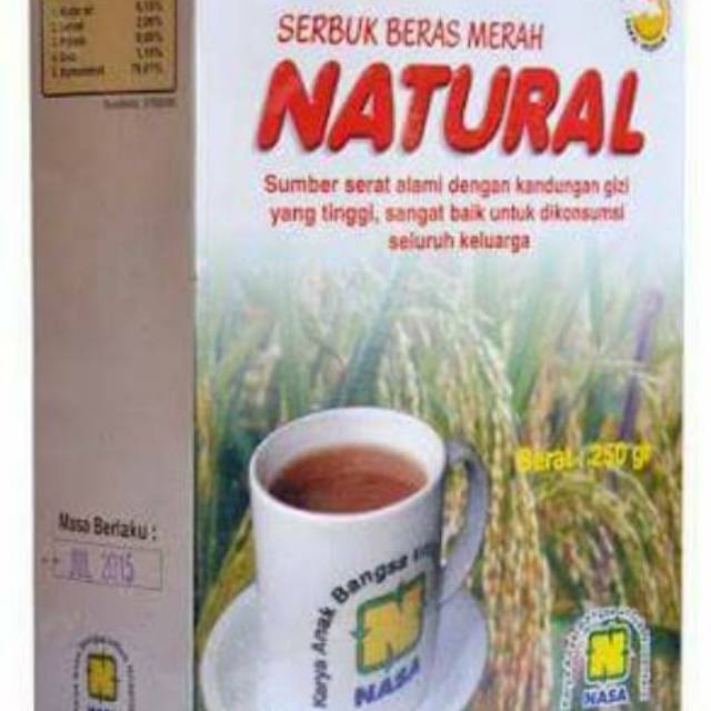 

Serbuk Beras Merah NASA original 500 gr