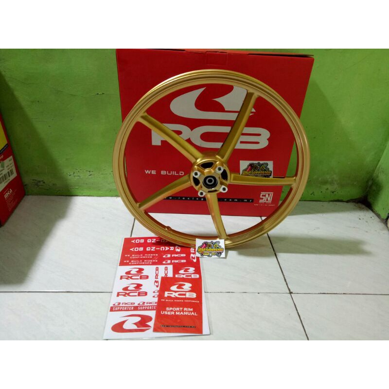 VELG RCB JUPITER SP522 UKURAN 160 -17 PNP NINJA,VIXION,GL,MEGAPRO,THUNDER,CB HEREX,CBR CB150,DLL