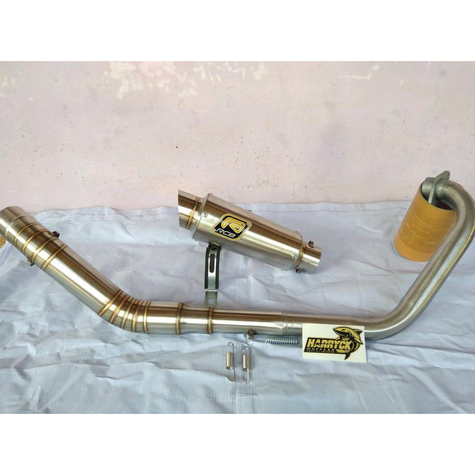 Terbaik Knapot Rcb. Knalpot Rcb Satria Fu Vixion Mx Cbr Tiger Dll. Knalpot Rcb Racing Murah
