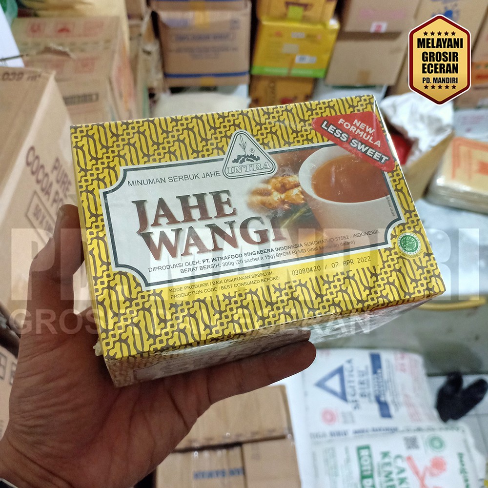 

INTRA JAHE WANGI 300 GR X 20 SACHET