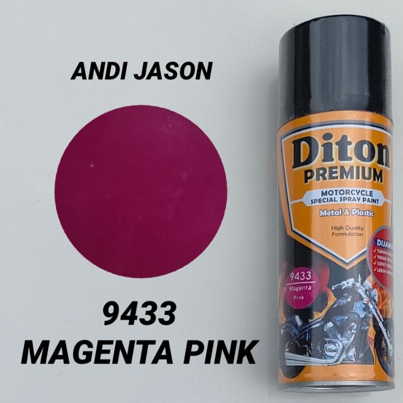 DITON PREMIUM CAT SEMPROT TAHAN BENSIN 400CC NO 9433 MAGENTA PINK