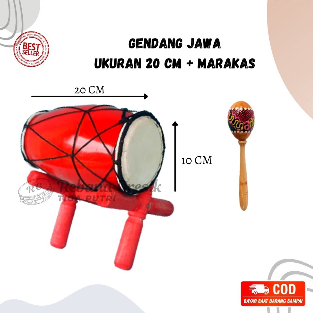 Alat Musik Kendang Jawa gendang jawa murah gendang jawa mainan anak murah gendang jawa murah
