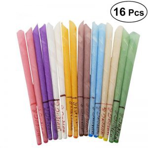 [16pcs] Takarai Ear Candle Pembersih Kotoran Telinga Obat Tinnitus Ampuh Memperbaiki Pendengaran