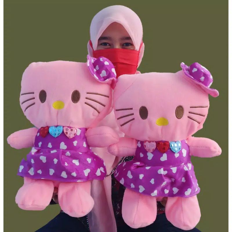 HELLO KITTY LUCU  / BONEKA TERMURAH TERLARIS