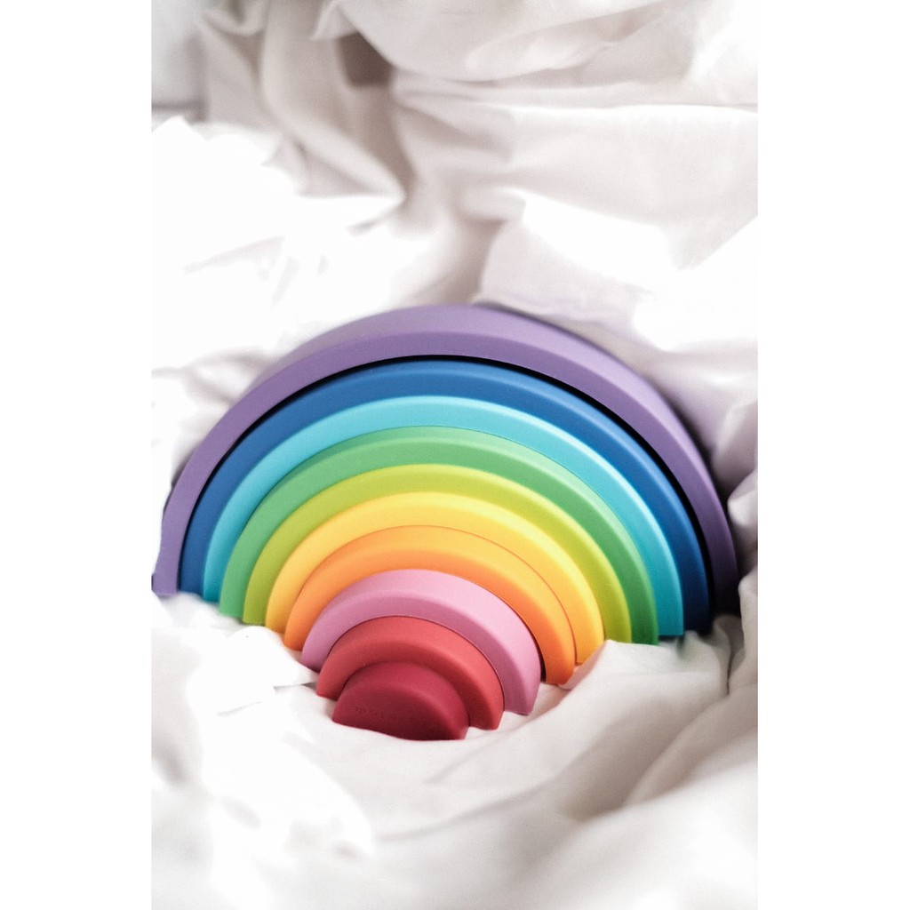 SILICONE STACKER RAINBOW 10 LAYERS