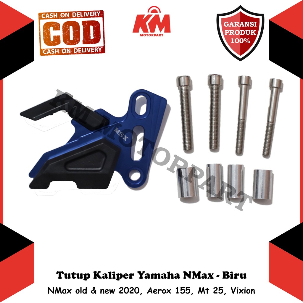 Cover Kaliper CNC Yamaha Nmax N Max Aerox 155 Mt 25 Vixion Tutup Kaliper Variasi