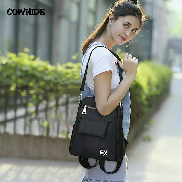 Ransel cowhide RR /ransel micro murah / tas ransel wanita