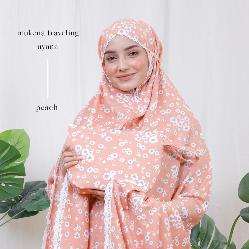 Mukena Dewasa MUKENA DEWASA TRAVELLING AYANA(W3P0) Mukenah Dewasa Mukena Dewasa Terbaru 2023 Mukena 