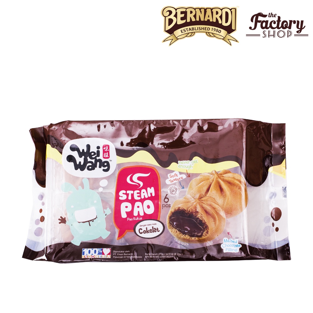 

Wei Wang Steampao Coklat 6bj