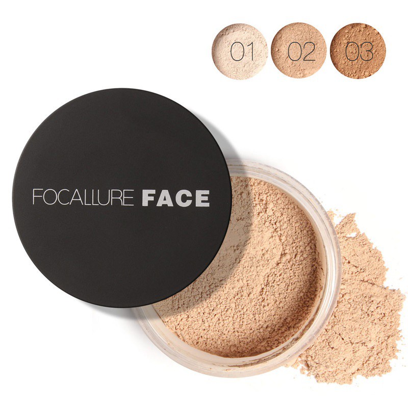 FOCALLURE Super Fine Loose Powder - Loose Setting Powder 3 Colours