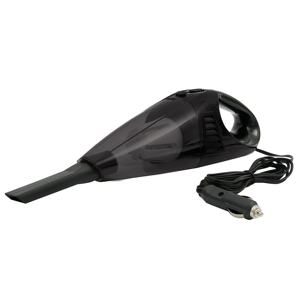 Vacuum Cleaner Mobil Portable 100W 12V - hitam