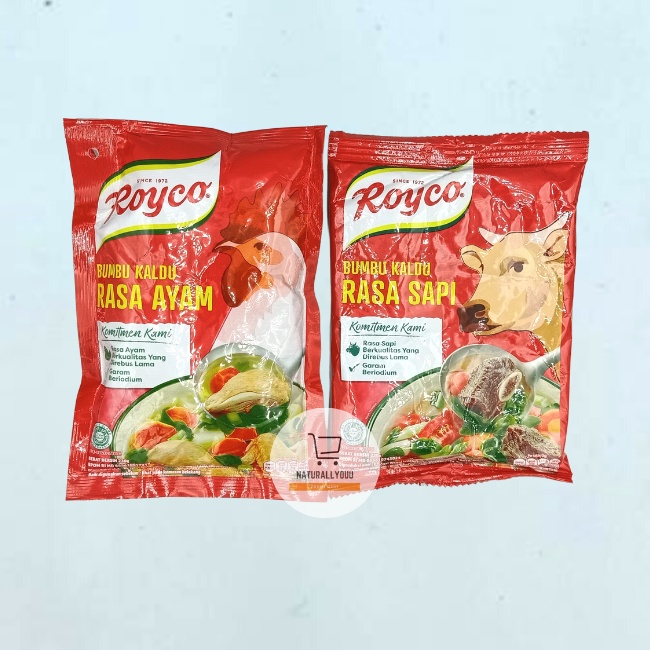 

Royco Rasa Kaldu Ayam/Sapi Bumbu Penyedap Makanan 230gr 230 gram