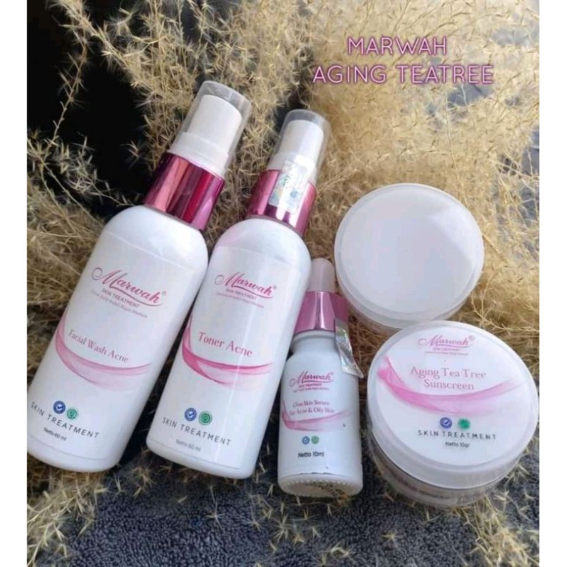 

Aging tea tree Marwah skintreatment