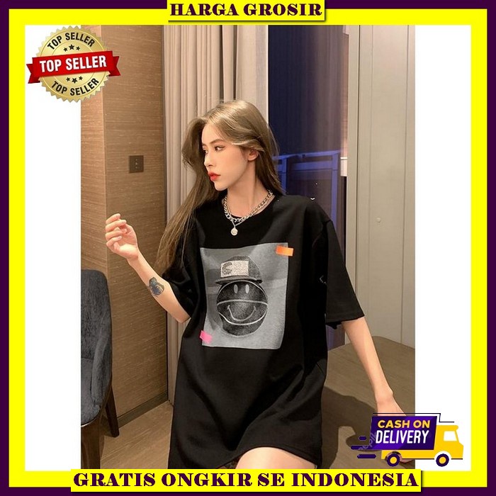 Tshirt Casual Kekinian Korean Outfit Style Pakaian Wanita Termurah Outfit Remaja Fashionable Atasan 
