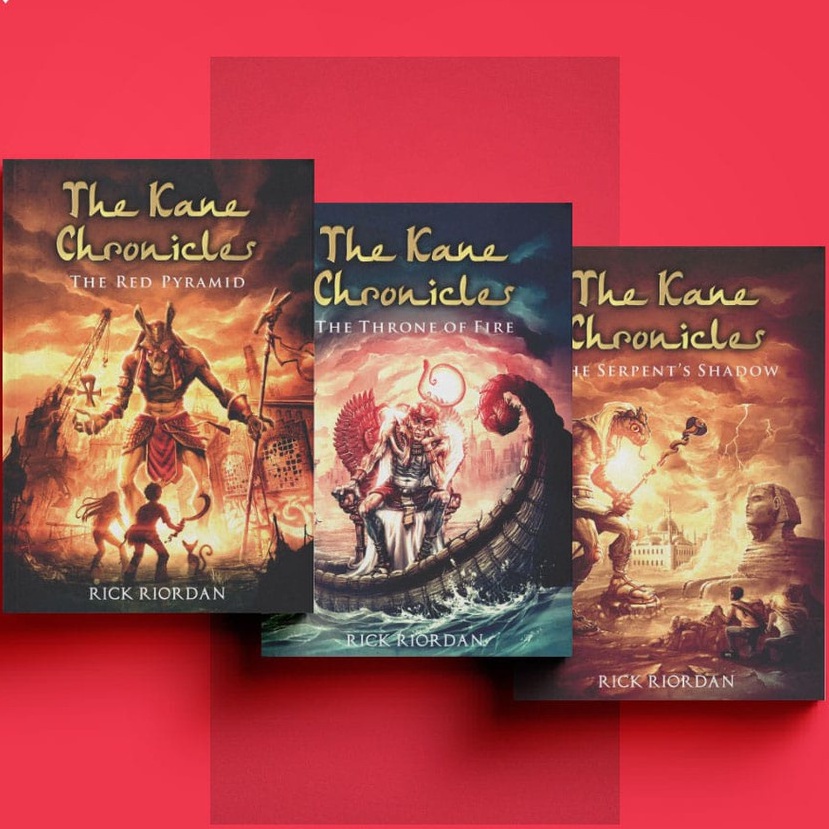 [INDONESIA] BUKU NOVEL 3 SERI KANE CHRONICLES - RICK RIORDAN [ORIGINAL]