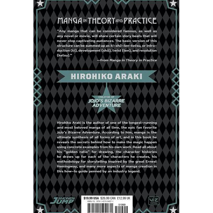 Manga In Theory And Practice - Hirohiko Araki English