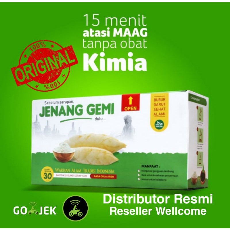 Jenang Gemi obat herbal maag atasi asam lambung Original Garansi