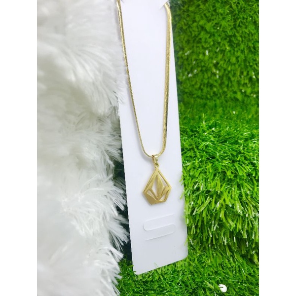 Kalung volcom ps titanium cowok cewek 0014