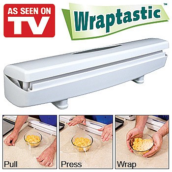 Wraptastic - pemotong plastik - Food Plastic Wrapping Dispenser warptastic