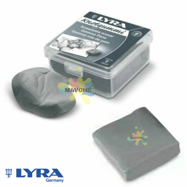 

LYRA KNEADABLE ERASER/PENGHAPUS ULI/KNEADED ERASER/PENGHAPUS CLAY