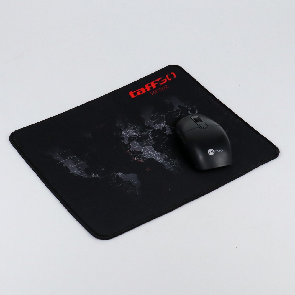 Gaming Mouse Pad XL Desk Mat Motif Peta Dunia 300 x 250 x 3 mm