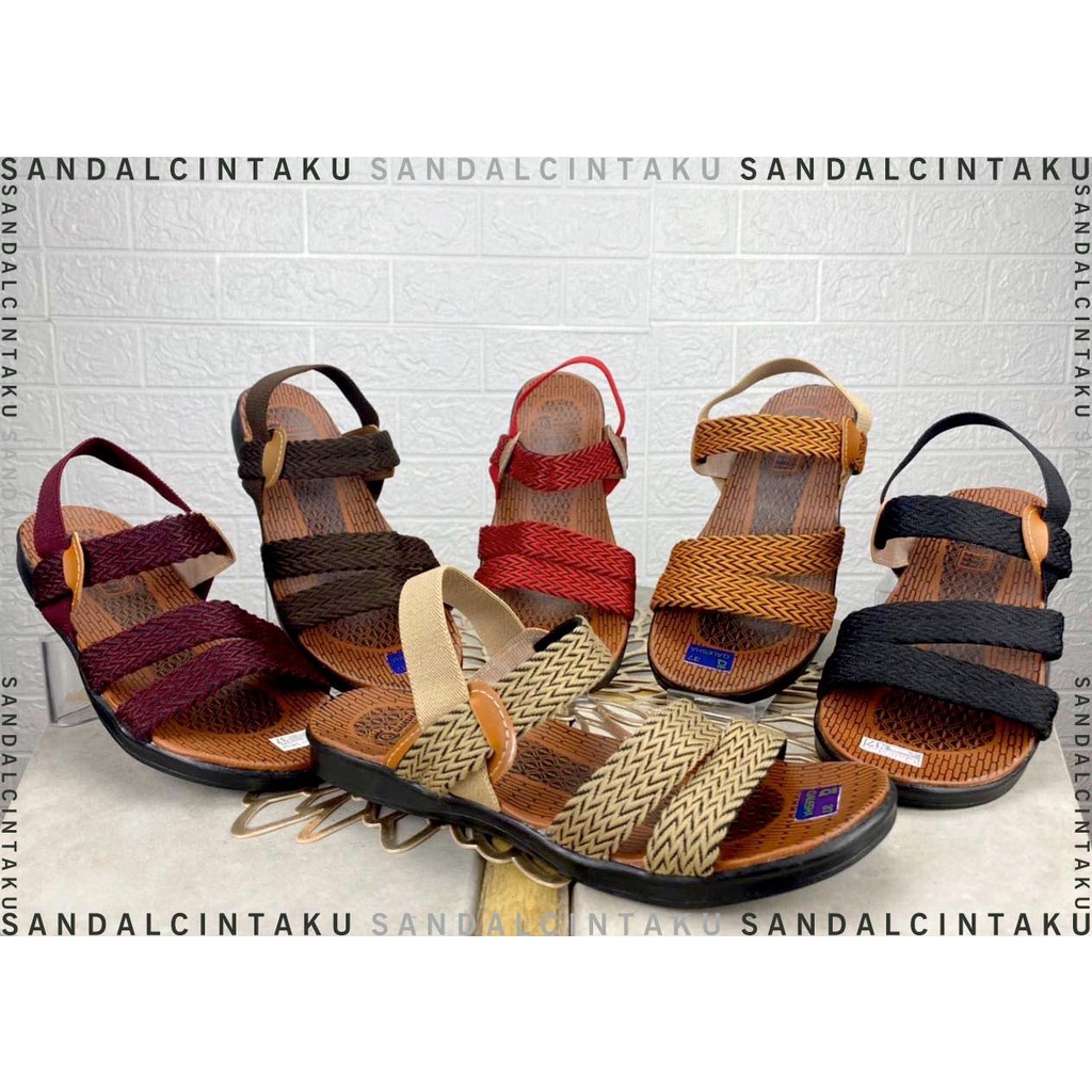 SANDAL WANITA TALI BELAKANG LISBAN TURKI