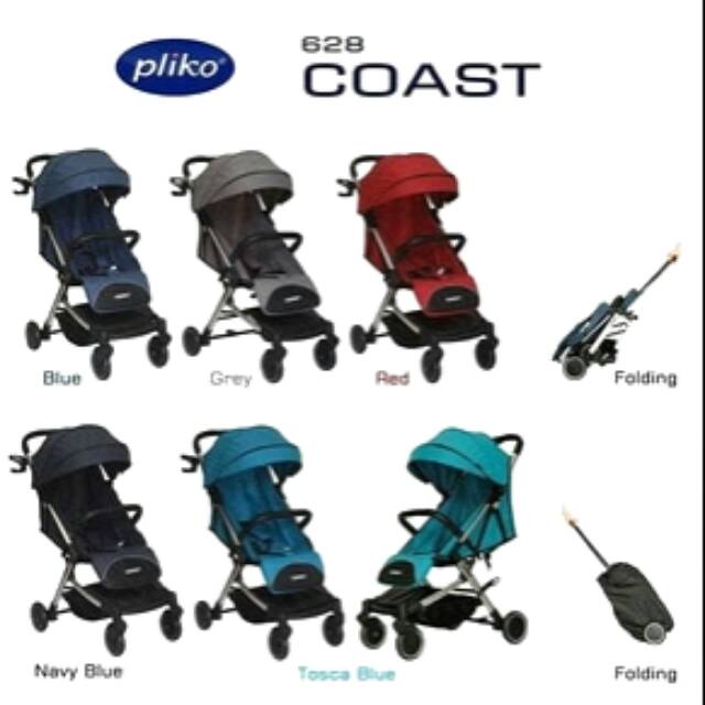 STROLLER PLIKO COAST 628 READY STOCK
