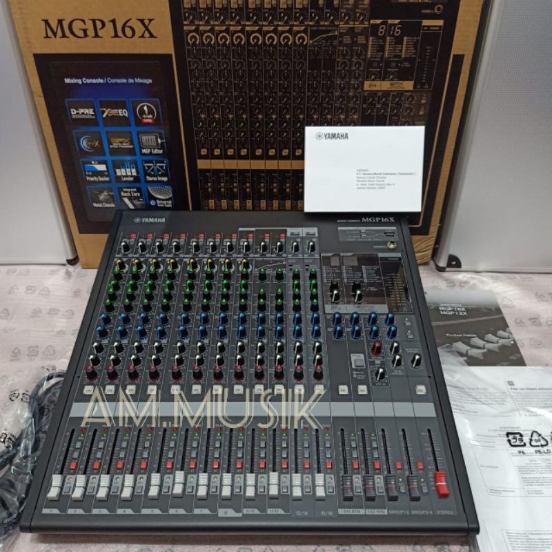 MIXER YAMAHA MGP 16 X MGP16X MIXER 16 CHANNEL