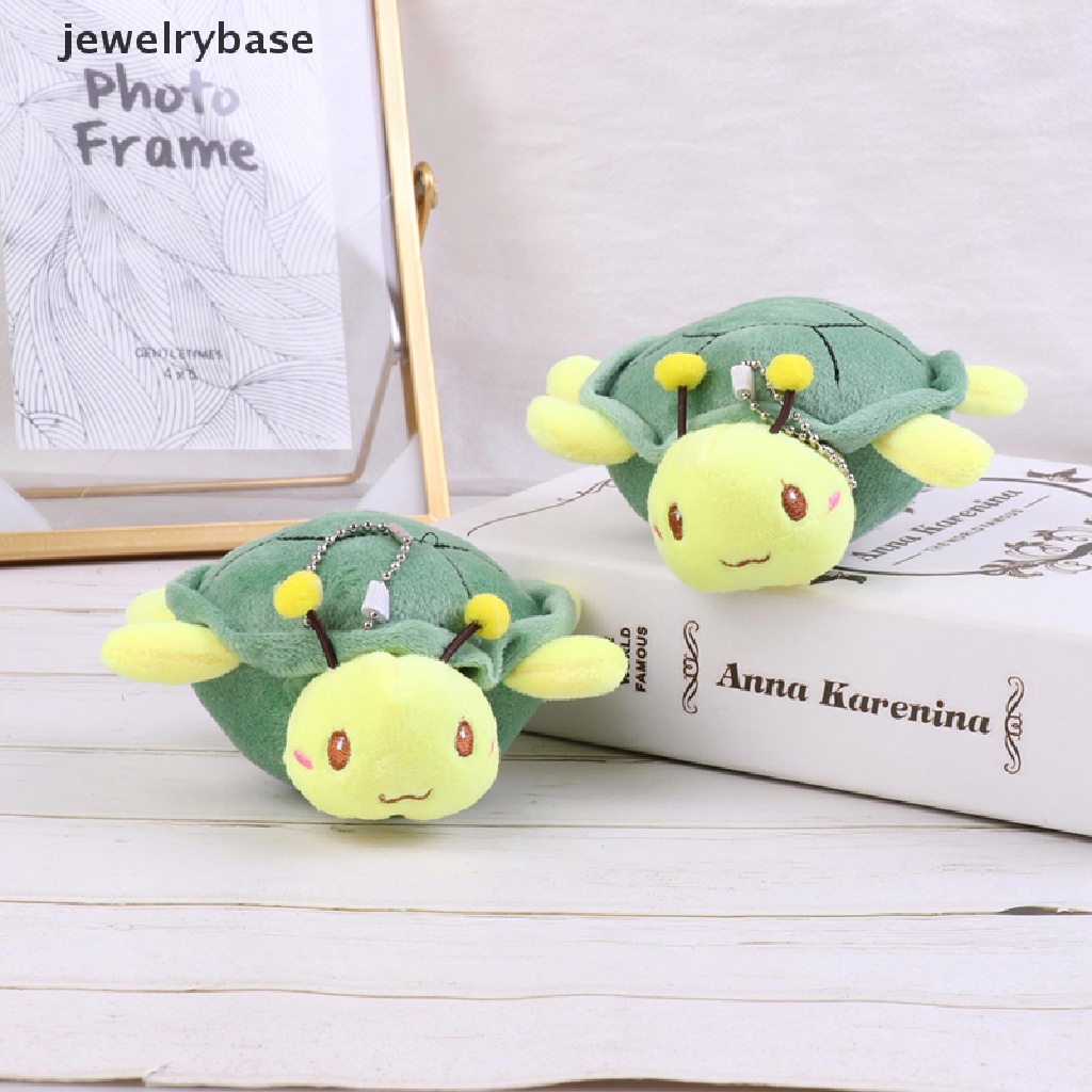 (jewelrybase) Gantungan Kunci Bentuk Boneka Kura-Kura Bahan Plush Ukuran 13CM