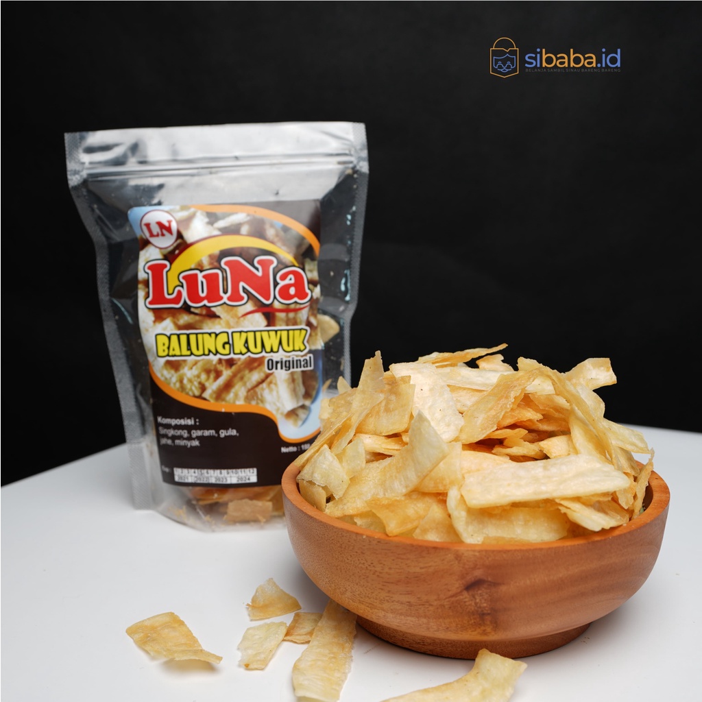 Sibaba.id - Keripik Singkong Balung Kuwuk Oleh Oleh Khas Bojonegoro 150gram