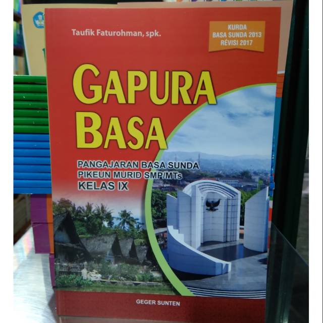 Buku Gapura Basa Kelas Ix Bahasa Sunda Kelas 3 Smp Shopee Indonesia