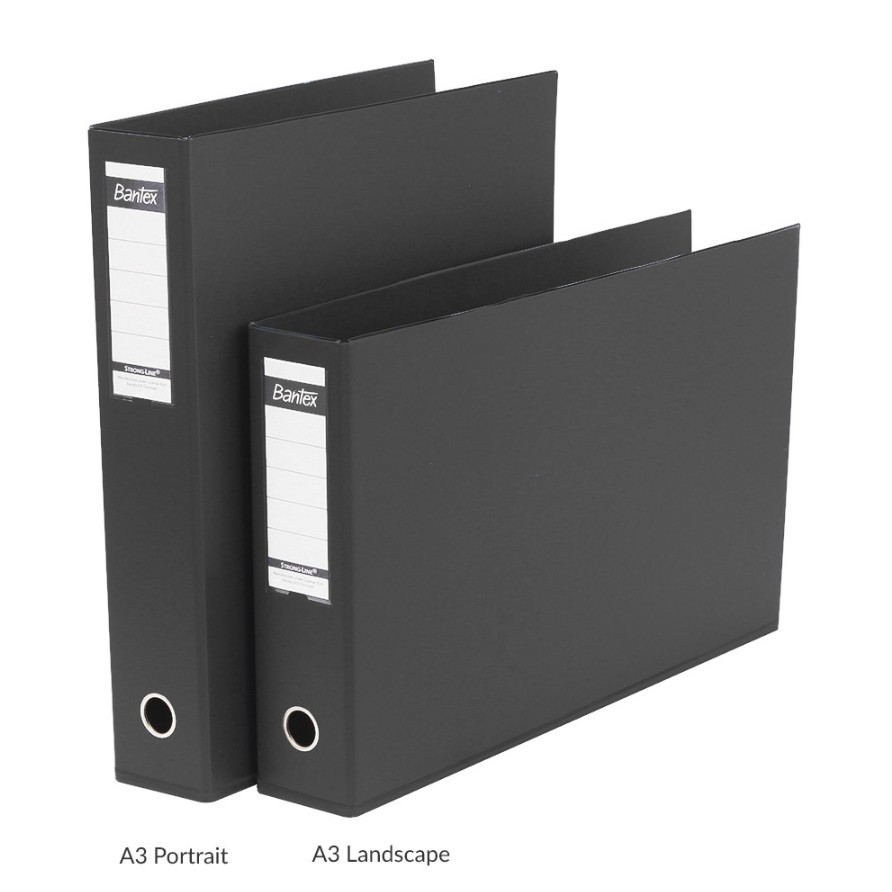 

ORDNER BANTEX LEVER ARCH FILE PVC A3 7cm LANDSCAPE 1468V 10-HITAM 01-BIRU LUSIN ECER GROSIR