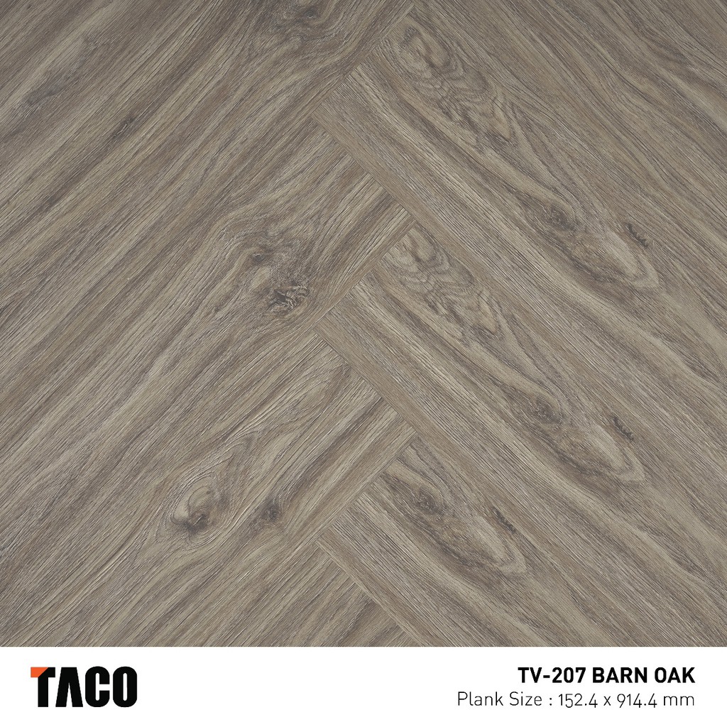 TACO VYNIL 2 MM TV207 BARN OAK / LANTAI VINYL KAYU / JUAL VINYL TACO BEKASI / LANTAI VINYL MURAH
