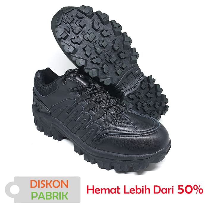 Sepatu 511 4 inch Kets Boots Hitam Tactical Safety Army - Hitam- 39