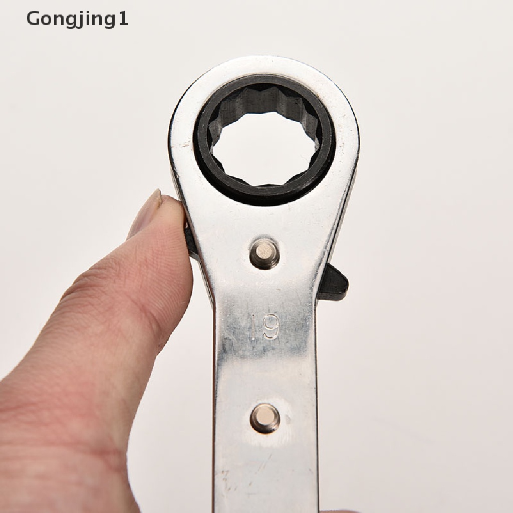 Gongjing1 Kunci Pas Ratchet Kombinasi Reversible CR-V