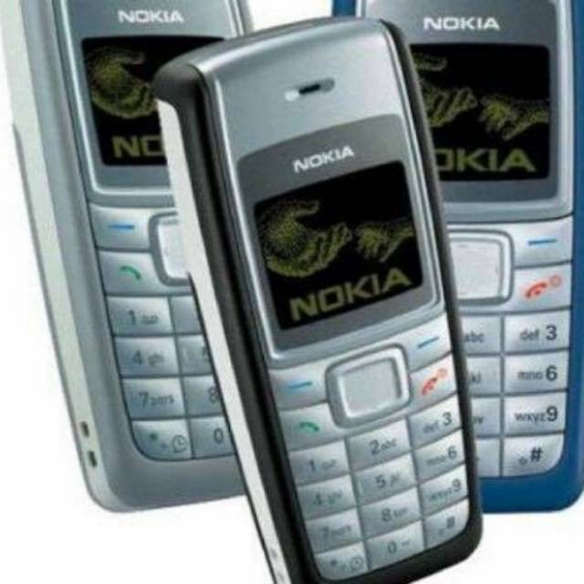Nokia Jadul 1110 Second Mesin Original Siap Pakai