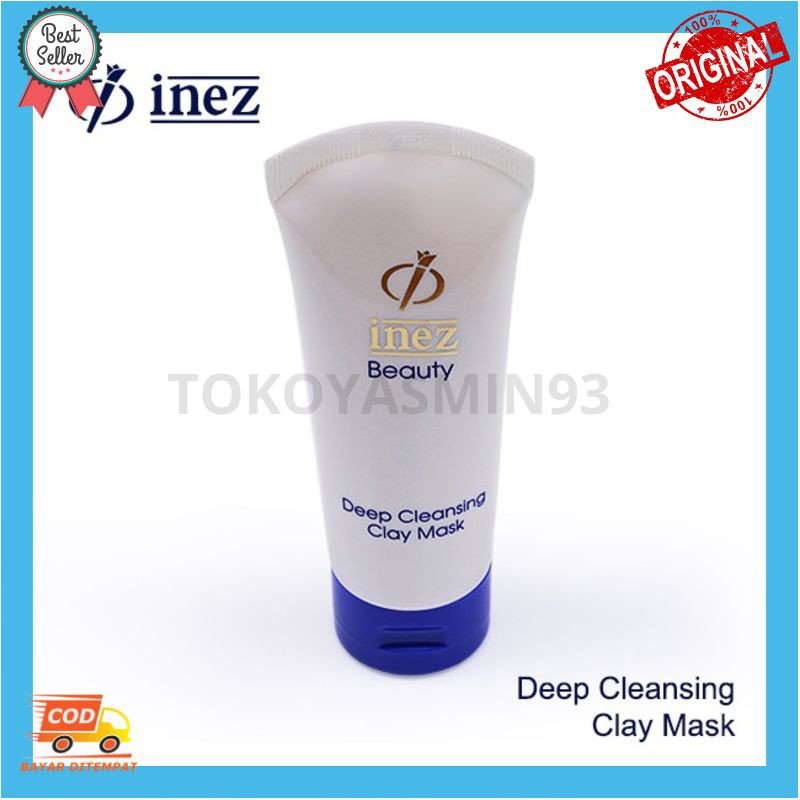 Inez Deep Cleansing Clay Mask Murah