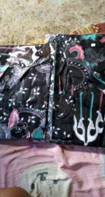 Promo Batik Couple Keluarga Sarimbit Sania Ruffle Batik Ori Ndoro Jowi Motif Kupu Putih