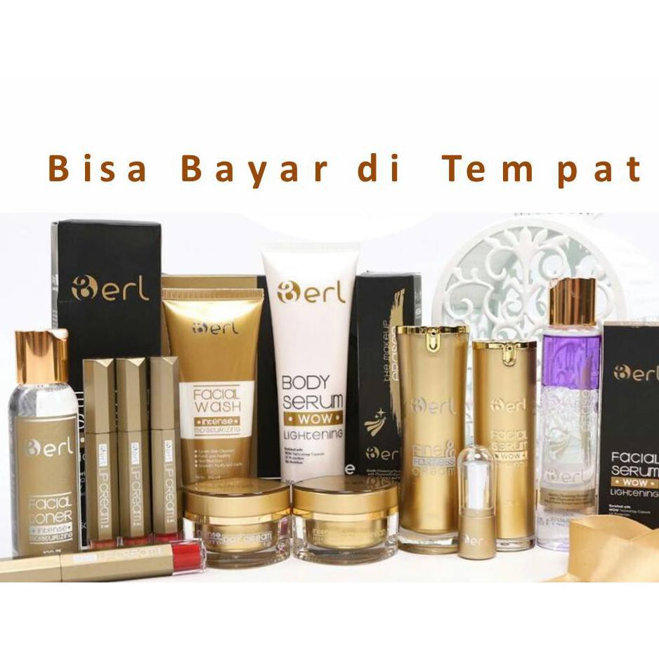 PAKET LENGKAP B ERL BERL COSMETICS / paket usaha BERL / paket reseller B ERL kosmetik [A012]