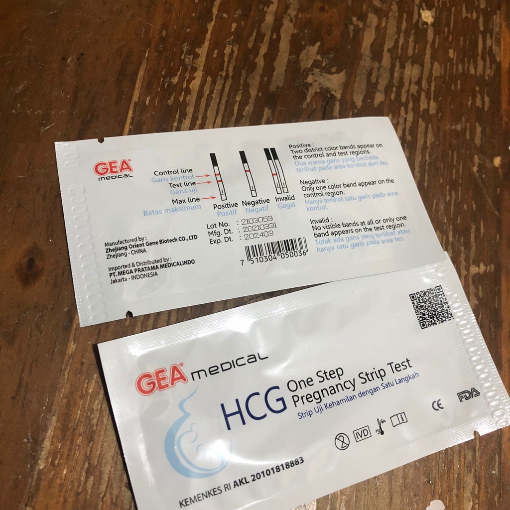 Test Pack GEA - Alat Tes Kehamilan GEA