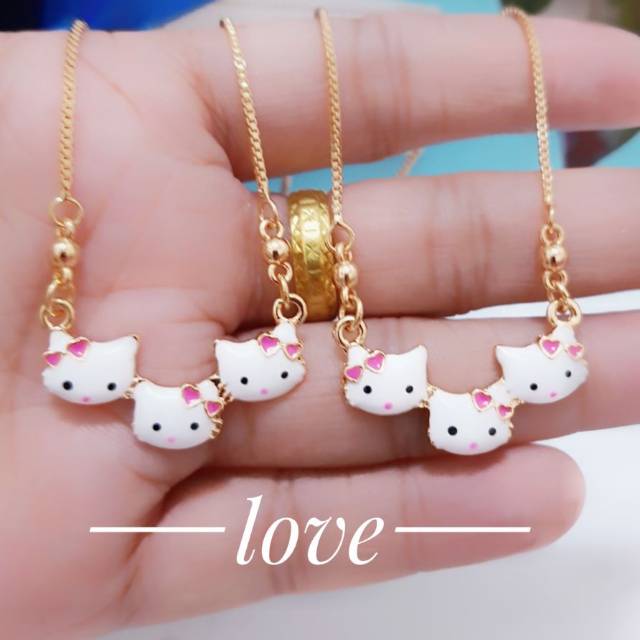 Kalung cantik xuping kitty anak