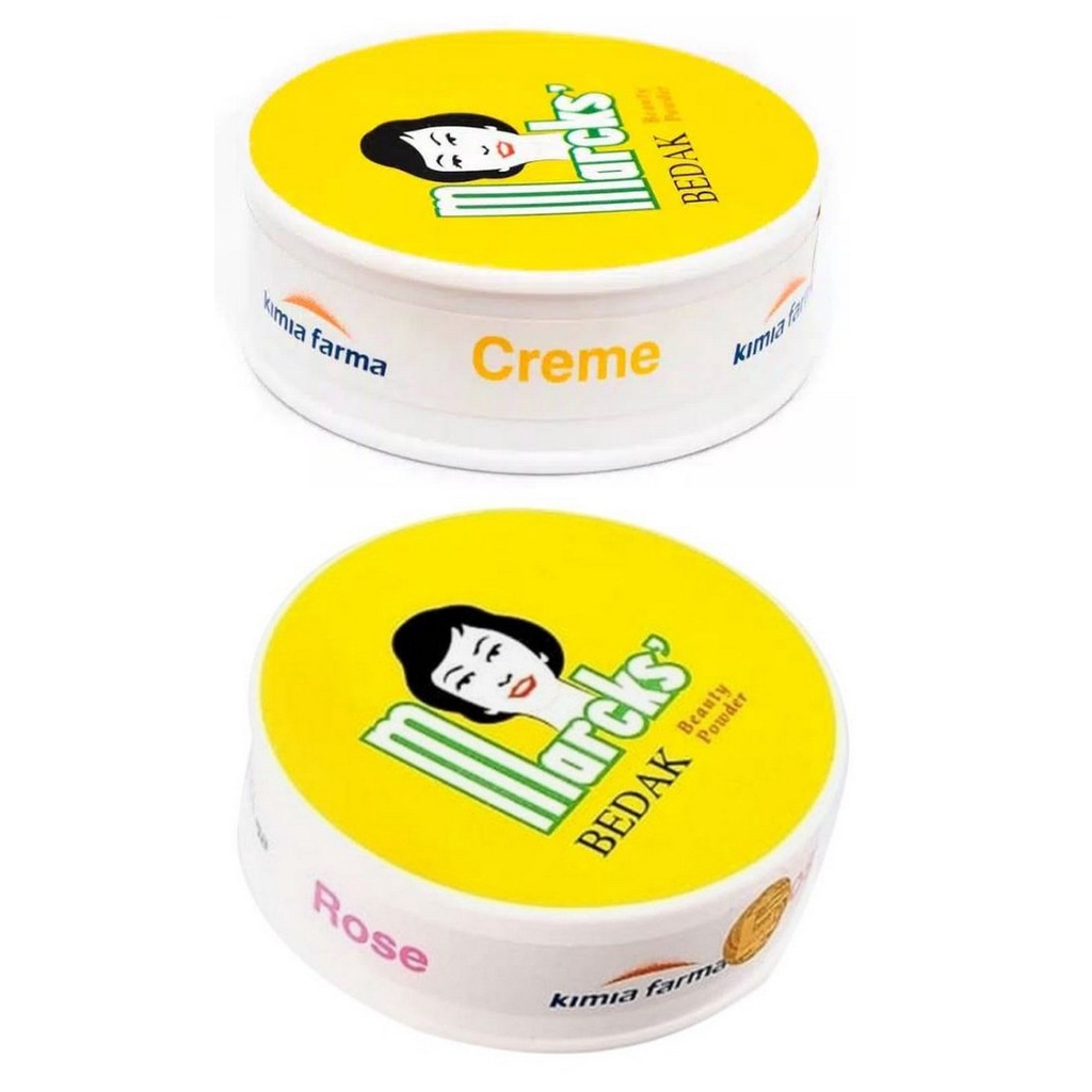 MARCKS CREME - ROSE 40 GRAM - Bedak Tabur Wajah Marck Marks