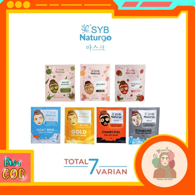 [ECER] SYB Naturgo Peel Off Mask || Masker Naturgo SYB || Naturgo Peel off || Masker SYB
