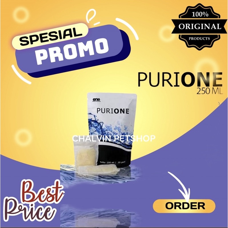PURIONE 250ml Media Filter Aquarium Aquascape Kolam