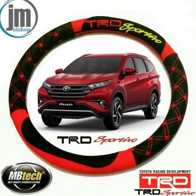 Cover Stir Toyota All New Rush Trd Sportivo MBTECH Merah
