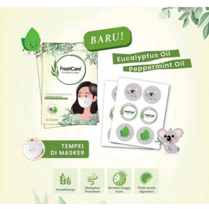 (PROMO)Frescare Eucalyptus Patch/ Frescare masker