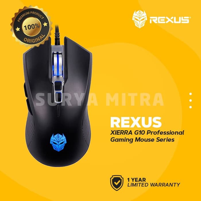 Mouse Gaming Rexus Xierra G10