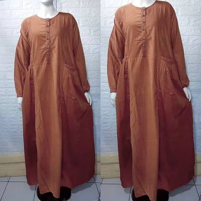 Gamis Jumbo Courdoray LD 130 Cm/ Gamis Syari